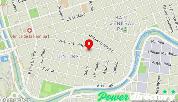 mapa de Nora Esquef  en Córdoba