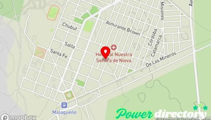 mapa de Nueva Suerte - Lotería Y Punto Bancor Cajeros automáticos en Malagueño