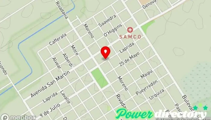mapa de Nuevo Banco de Santa Fe S A Banco en Melincue