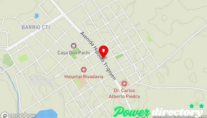 mapa de Nuevo Banco Del Chaco Banco en Colonias Unidas