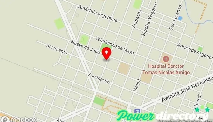 mapa de Nuevo Banco del Chaco S.A. Banco, Cajeros automáticos en Presidencia de la Plaza