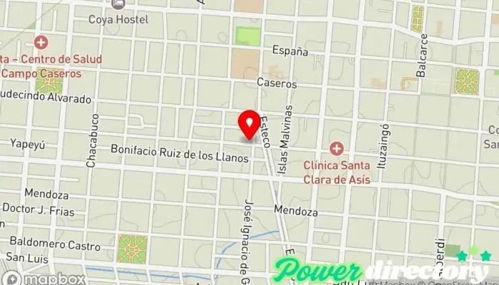 mapa de Omla Agencia de préstamos en Salta