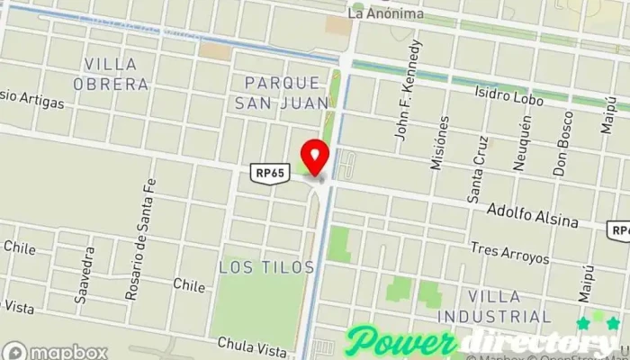 mapa de Pacomoney Banco en Gral. Roca