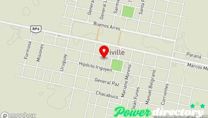 mapa de PAGO FACIL CAMARI Servicio de transferencias de dinero en Inriville