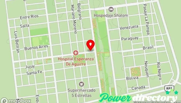 mapa de Pago24 Servicio de transferencias de dinero en Las Lajitas