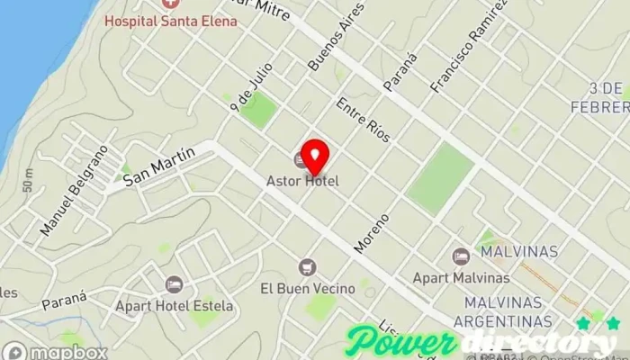 mapa de Palmares Coop De Creditos Oficinas de empresa en Santa Elena
