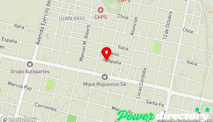 mapa de Pan Comido Panadería en San Miguel de Tucumán