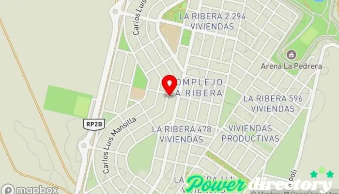 mapa de Panadería Catalina Panadería en Villa Mercedes