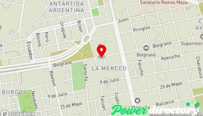 mapa de Panadería Cer-Pan Panadería en San Luis