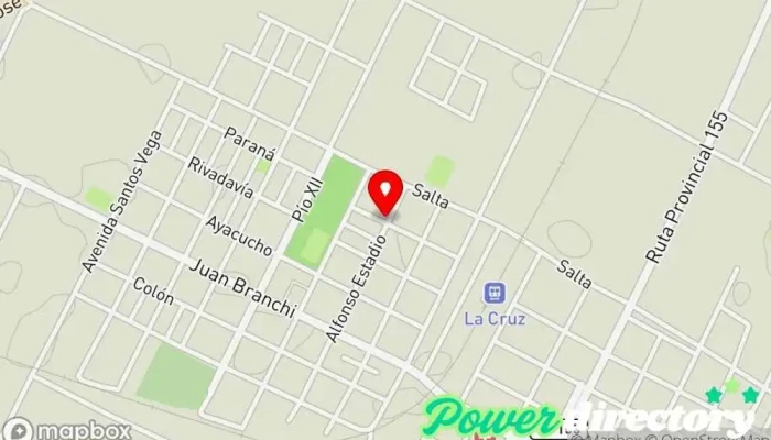 mapa de Panaderia Cubero Panadería en parana