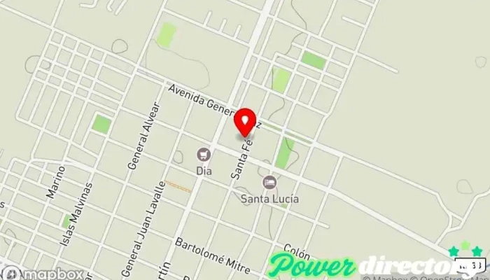 mapa de Panaderia Don Antonio Panadería en Santa Lucía