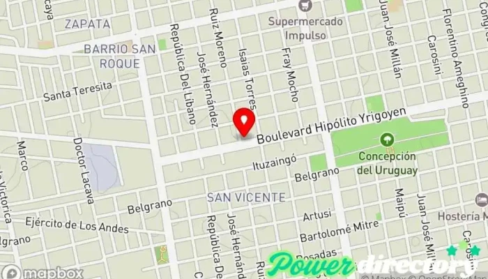 mapa de Panaderia Elaboracion Propia Panadería en Concepción del Uruguay