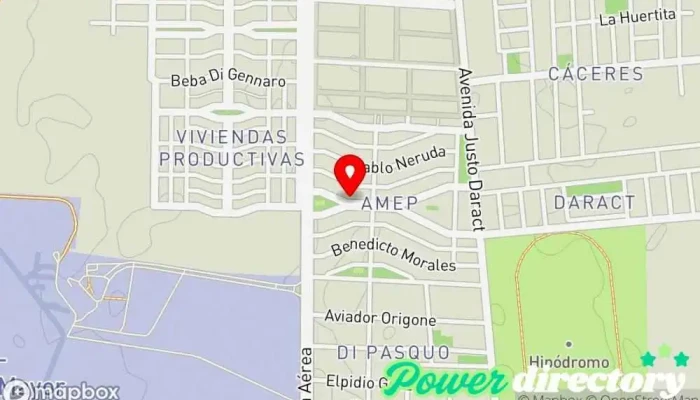 mapa de Panaderia Gabriela Mistral Panadería en San Luis