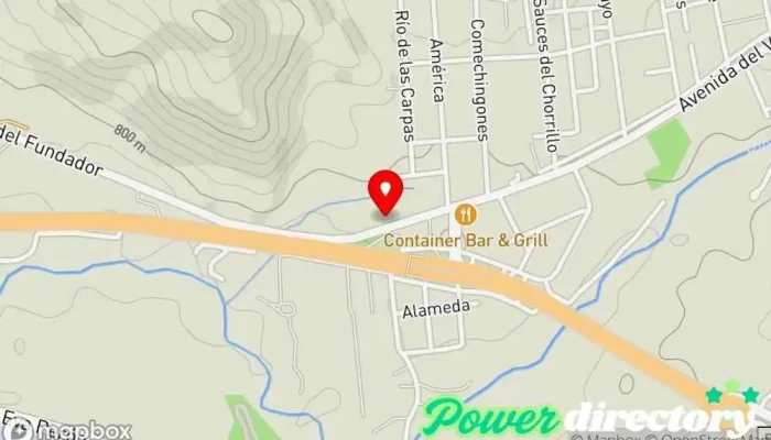mapa de Panadería glace Panadería en San Luis