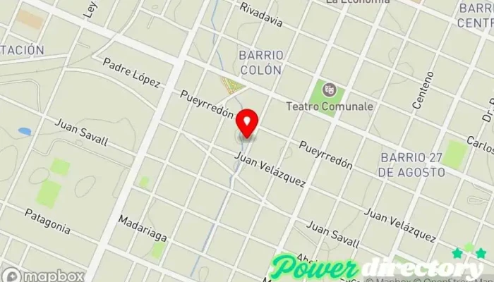 mapa de PANADERIA JIREH Panadería en Santo Tomé