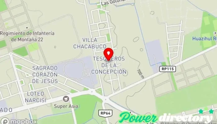 mapa de PANADERÍA KILIAN Panadería en Rivadavia