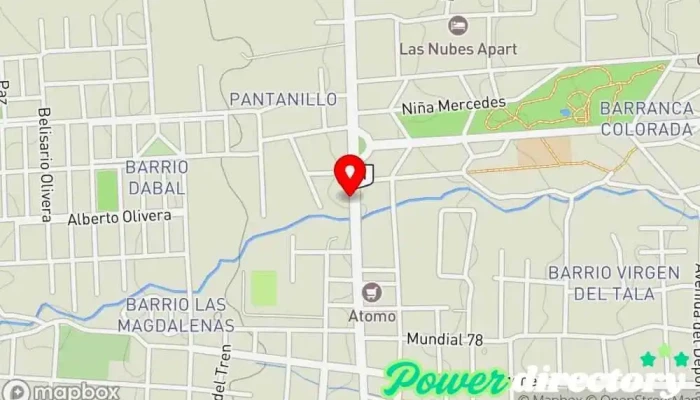 mapa de Panadería La Martina Confitería Panadería en San Luis
