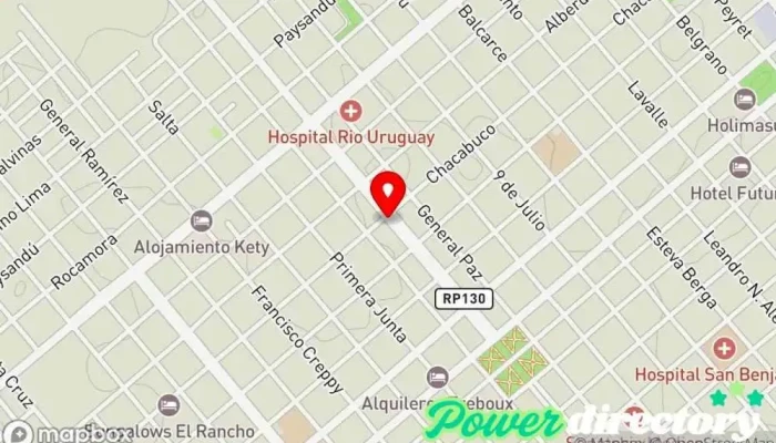 mapa de Panaderia La Perla Pte Peron Panadería en Colón