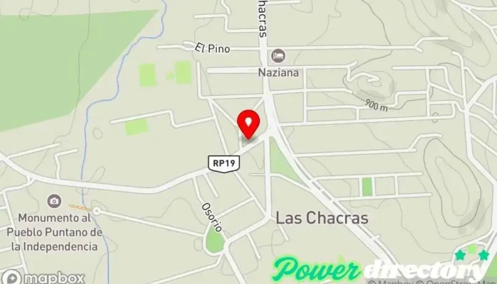 mapa de Panadería La Serranense Panadería en San Luis
