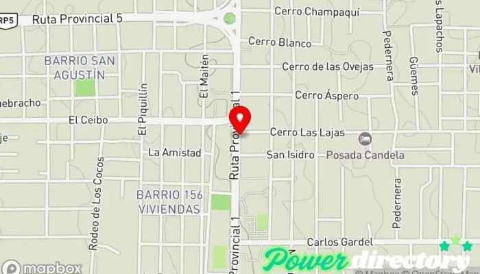 mapa de Panaderia Las Marias Panadería en Merlo