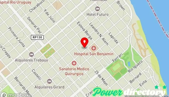 mapa de Panaderia Los Abuelos Panadería en Colón