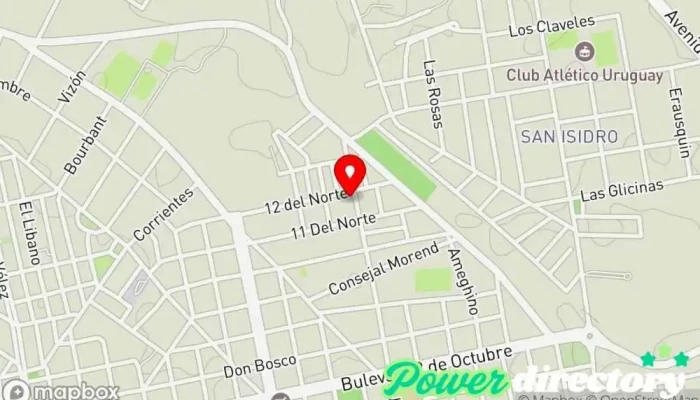 mapa de Panaderia Mi Familia Panadería en Concepción del Uruguay