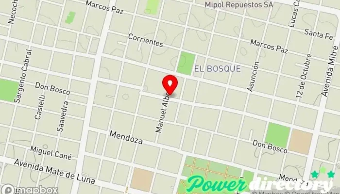 mapa de Panadería pachapana Panadería en San Miguel de Tucumán