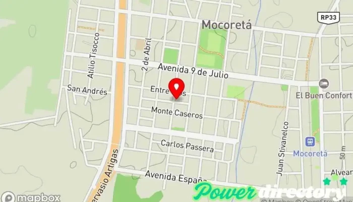 mapa de Panaderia 