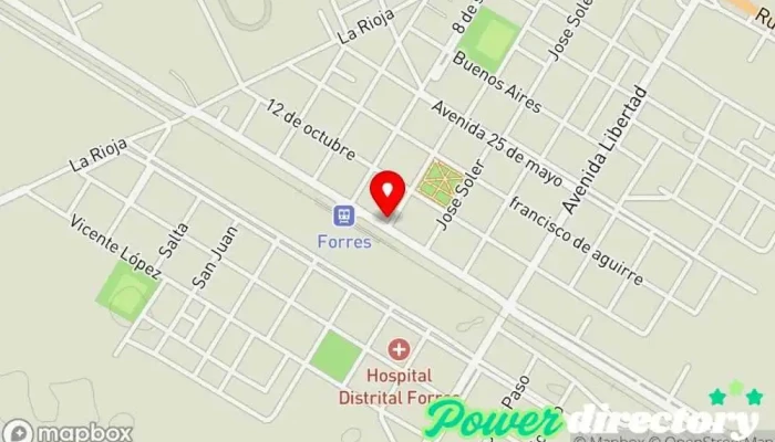 mapa de Panaderia Plaza Panadería en Forres