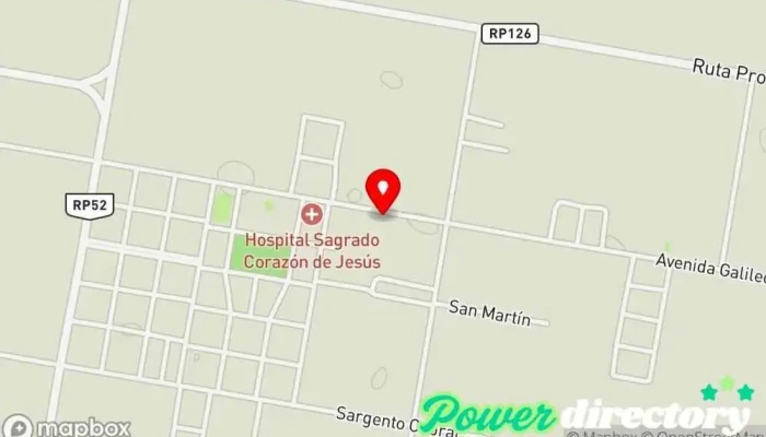 mapa de Panadería Sabor Casero centro Panadería en Pueblo Libertador
