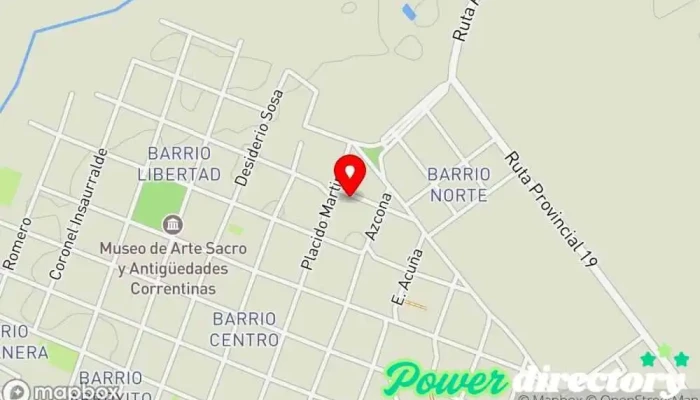 mapa de Panadería Soler Panadería en San Roque