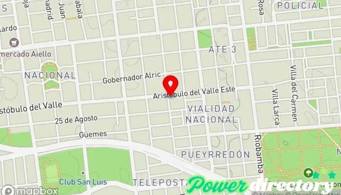 mapa de Panaderia Venezia Panadería en San Luis