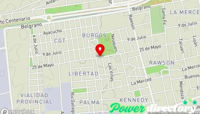 mapa de Panaderia y Confitería La Espiga de Oro Panadería en San Luis