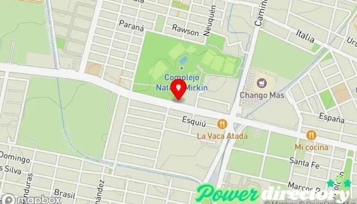 mapa de Panificación Albertus Panadería en Yerba Buena