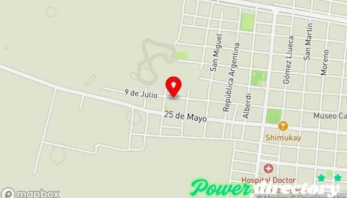 mapa de Panificacion Belen Panadería en Simoca