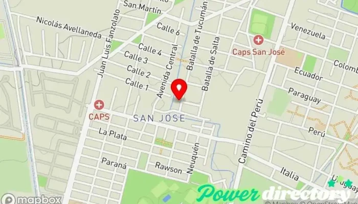 mapa de PANIFICACION CARBALLO Panadería en Yerba Buena