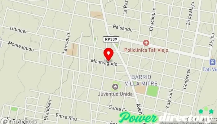 mapa de Panificación El triunfo Panadería en Tafí Viejo