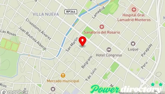 mapa de Panificación Fluky Panadería en Monteros
