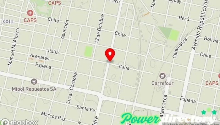 mapa de Panificación Luce Pan Panadería, Pastelería en San Miguel de Tucumán