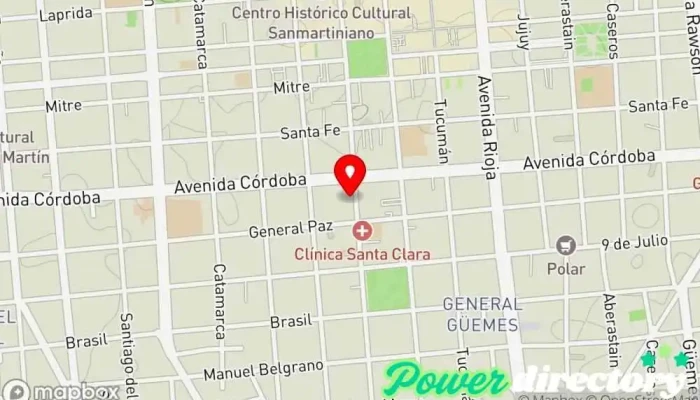 mapa de Panificadora 