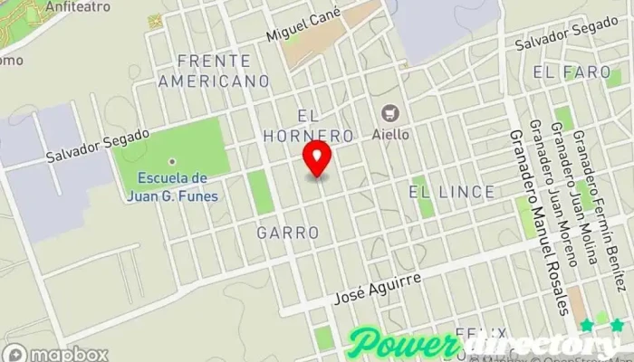 mapa de Panificadora Nicolas - Rapipago Panadería, Panadería mayorista en San Luis