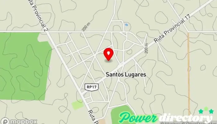 mapa de PANIFICADOS TEQUI y MIEL TEQUI Panadería en Santos Lugares
