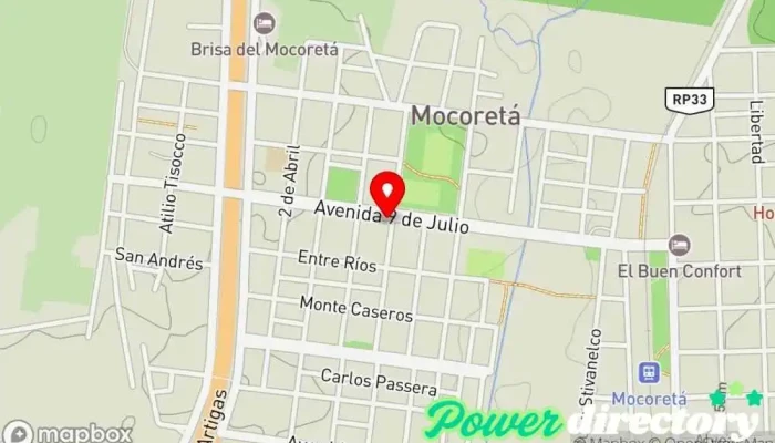 mapa de Paola Legal Pastelería en Mocoreta