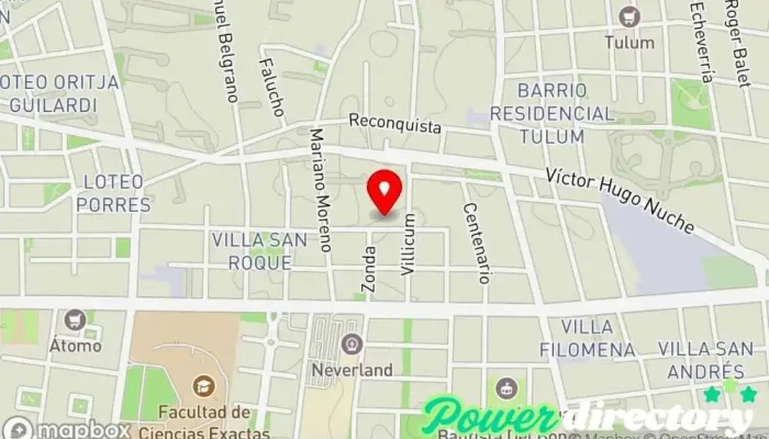 mapa de Paola Panadería en Rivadavia