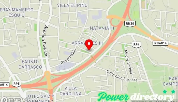 mapa de Pasteleria Paula. Pastelería en San Juan