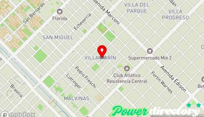 mapa de Physiother Esteticista en Resistencia