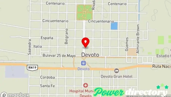mapa de Picco - Albino E Hijo SA Concesionario Ford en Devoto