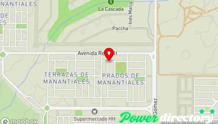 mapa de Pilates y rehabilitación Fisioterapeuta en Córdoba