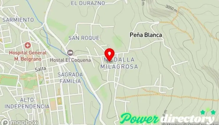 mapa de pin web huma Cobro de deudas en Humahuaca