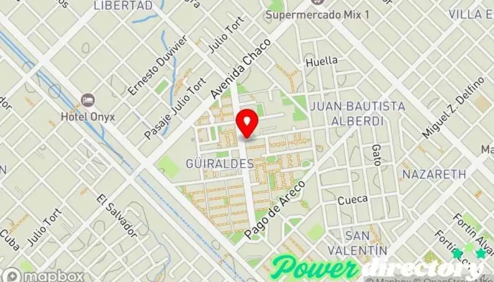 mapa de Policonsultorio San Gabriel Clínica ambulatoria en Resistencia